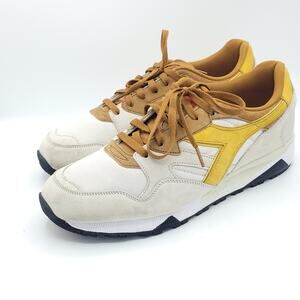 Diadora N9002 overland C8182 running white sudan brown mens size 11.5